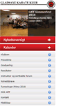 Mobile Screenshot of gladsaxekarateklub.dk